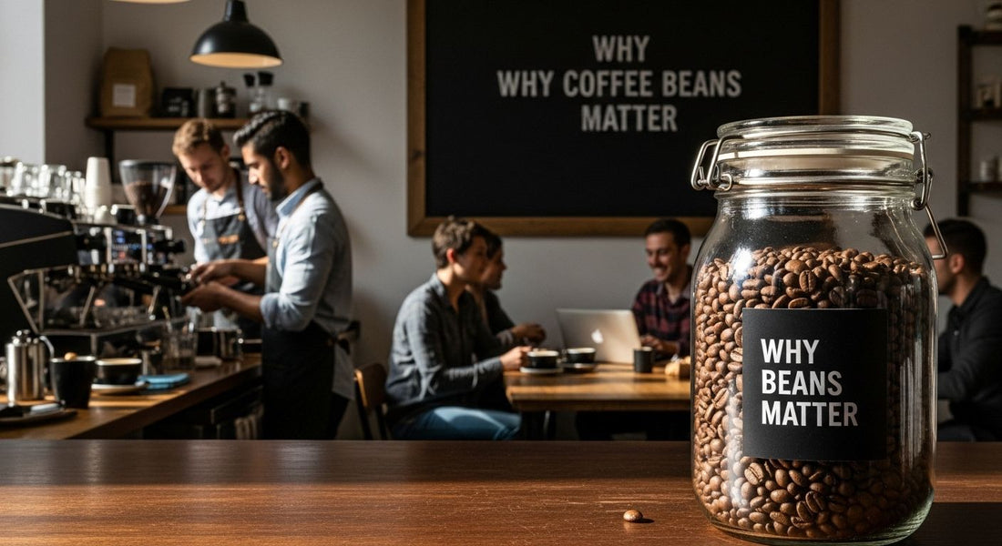 why coffee beans matter coffee shop