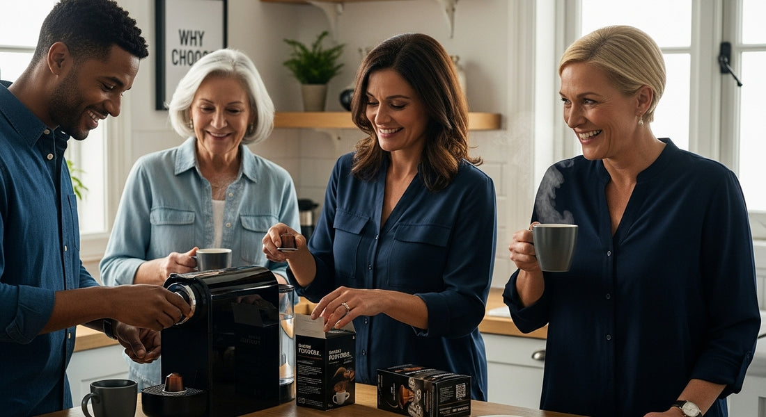 coffee capsules lifestyle