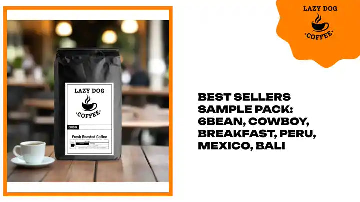 Best Sellers Sample Pack: 6Bean, Cowboy, Breakfast, Peru, Mexico, Bali by@Outfy