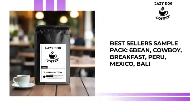 Best Sellers Sample Pack: 6Bean, Cowboy, Breakfast, Peru, Mexico, Bali by@Outfy